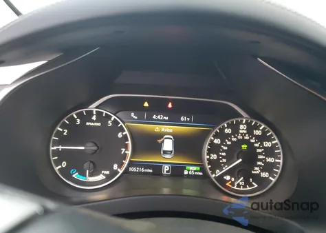 2016 Nissan Murano Sl Hev z USA, uszkodzony, nr VIN 5N1CZ2MG1GN151959